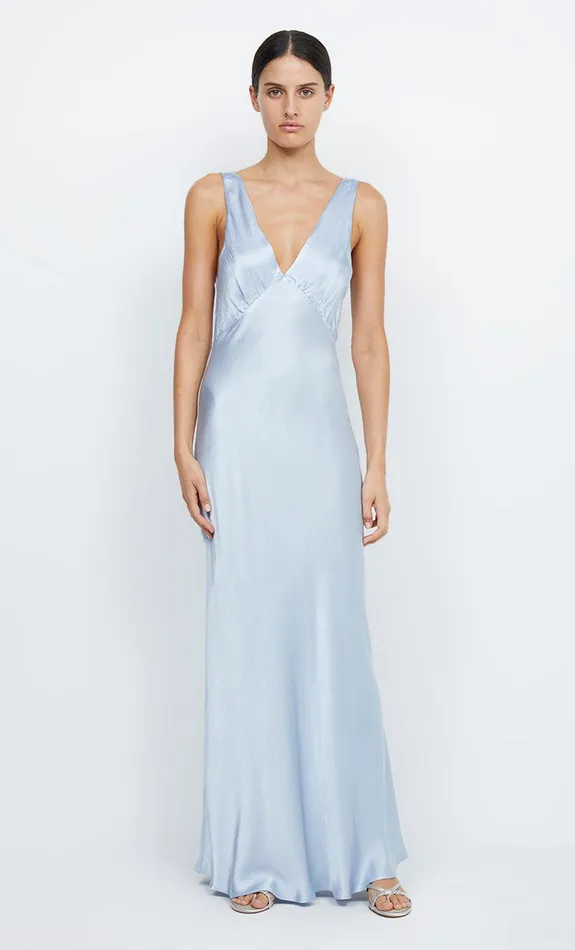 Bec Bridge Wedding Guest Women MOON DANCE VERONA DRESS 8211 DUSTY BLUE