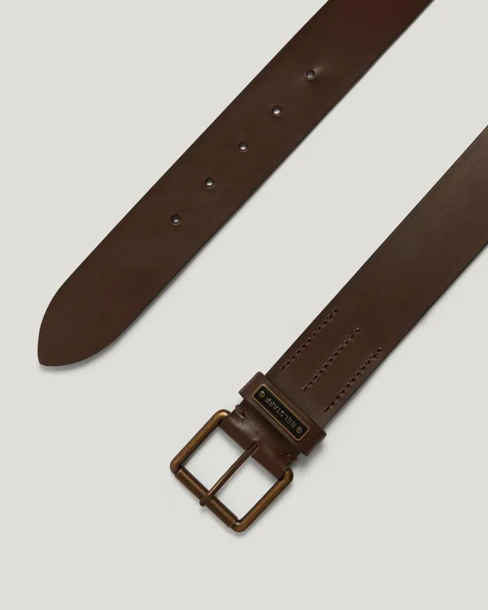 Belts Men Belstaff Ledger Belt Brown Belts Men Belstaff Ledger Belt Brown