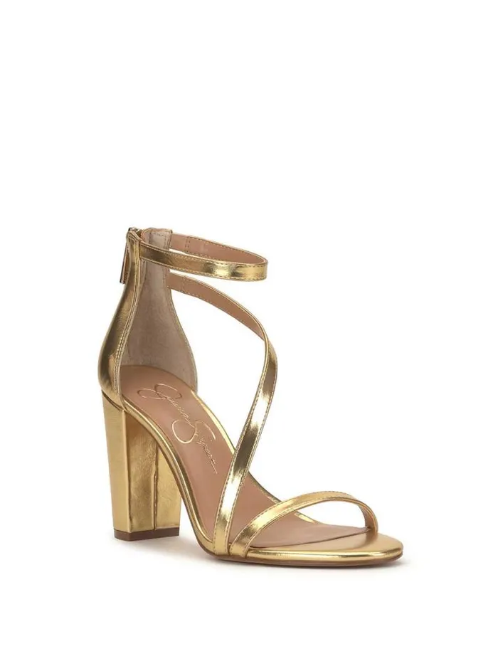 Bestsellers Shoes Jessica Simpson Sloyan High Heel Sandal In Gold