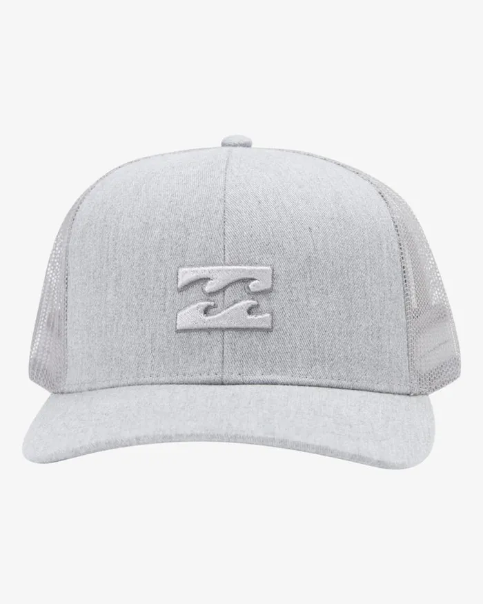 Billabong Beanies and Hats All Day Trucker Hat Grey Heather 8211 Men Billabong Beanies and Hats All Day Trucker Hat Grey Heather 8211 Men
