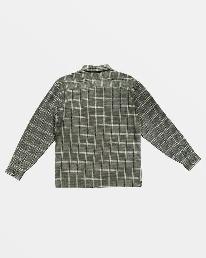 Billabong Flannels Offshore Jacquard Flannel Long Sleeve Shirt Fern 8211 Men Billabong Flannels Offshore Jacquard Flannel Long Sleeve Shirt Fern 8211 Men