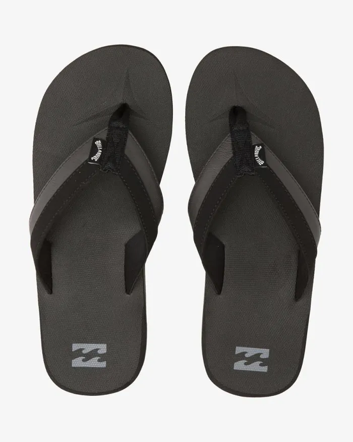 Billabong Flip Flops All Day Impact SlipOn Sandals Black 8211 Men