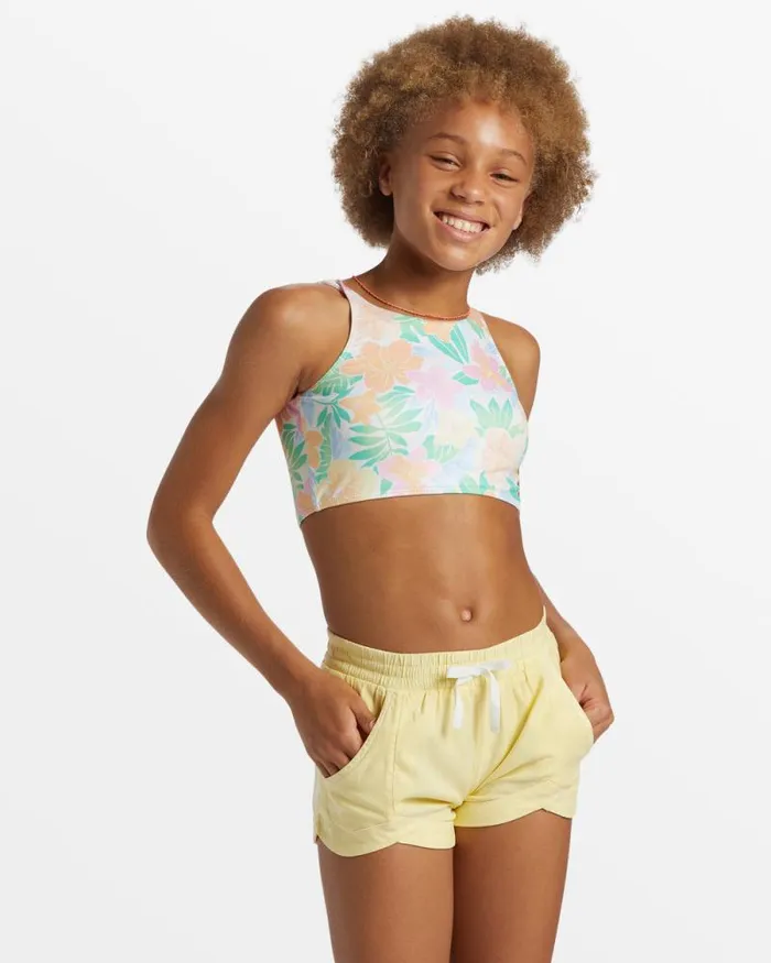Billabong Girls039 Bottoms Girls Mad For You Elastic Waist Shorts Mellow Yellow 8211 Women Billabong Girls039 Bottoms Girls Mad For You Elastic Waist Shorts Mellow Yellow 8211 Women