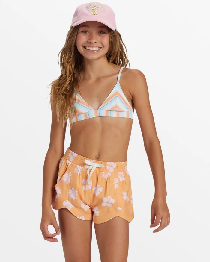 Billabong Girls039 Bottoms Girls Mad For You Elastic Waist Shorts Tangy Peach 8211 Women Billabong Girls039 Bottoms Girls Mad For You Elastic Waist Shorts Tangy Peach 8211 Women
