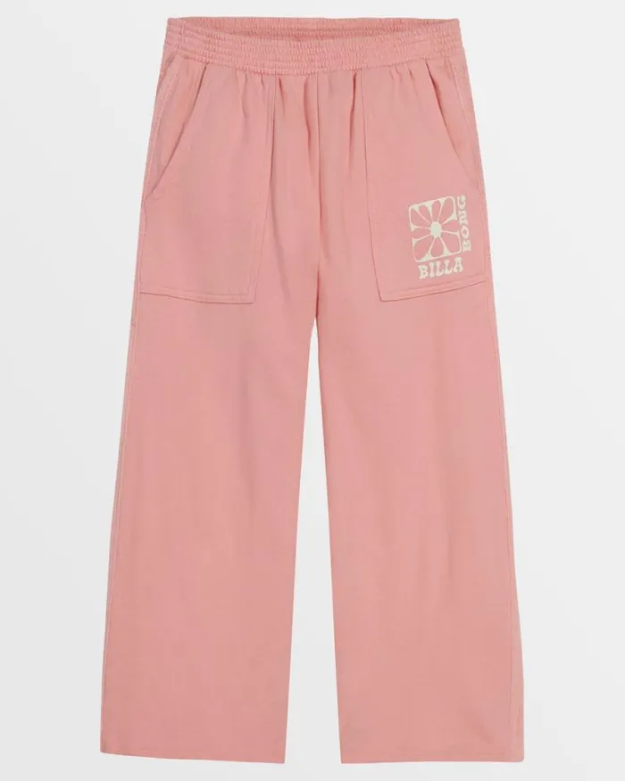Billabong Girls039 Bottoms Girls Wave Maker SweatPants Lilac Smoke 8211 Women