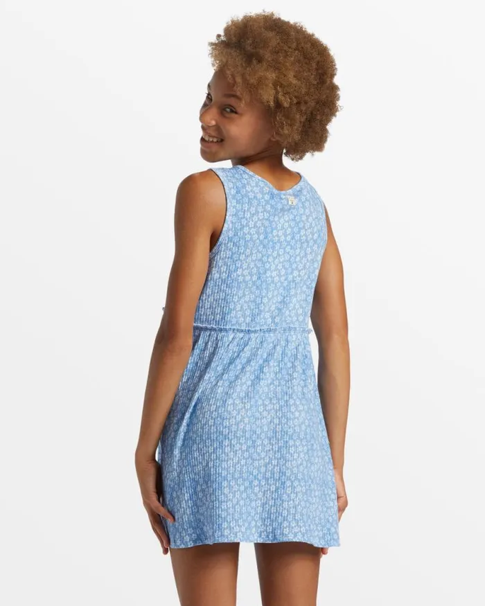Billabong Girls039 Dresses and Rompers Girls Tropical Tides Mini Tank Dress Marina 8211 Women