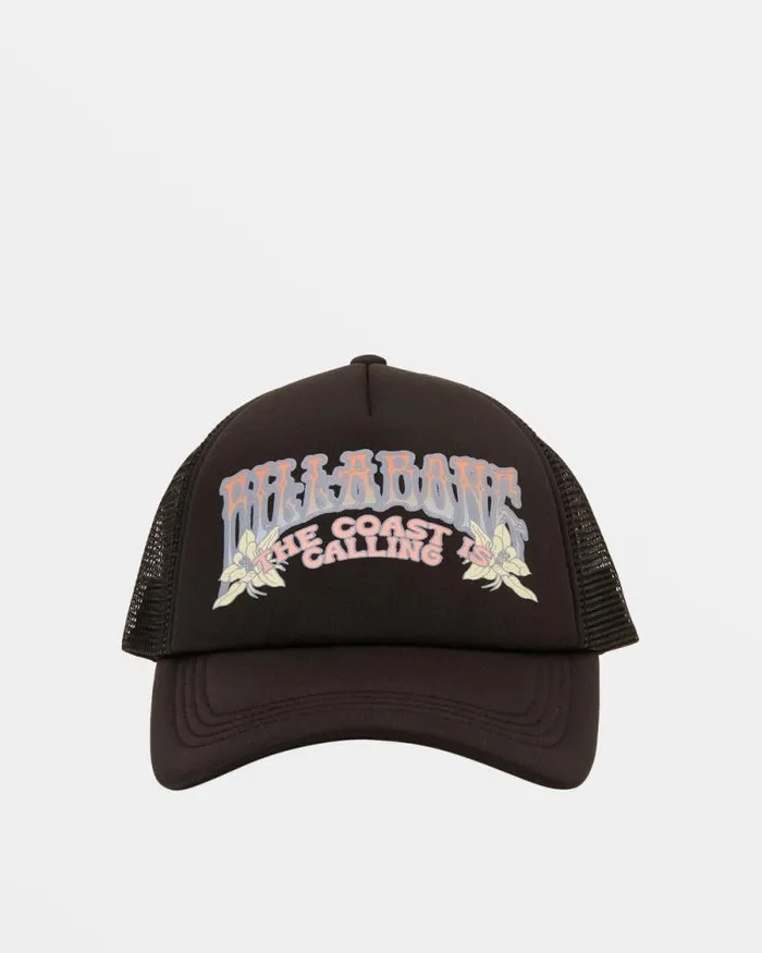 Billabong Hats and Beanies Across Waves Trucker Hat Black Sands 2 8211 Women Billabong Hats and Beanies Across Waves Trucker Hat Black Sands 2 8211 Women
