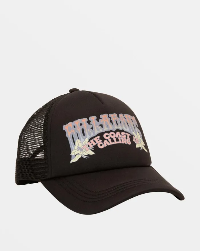 Billabong Hats and Beanies Across Waves Trucker Hat Black Sands 2 8211 Women Billabong Hats and Beanies Across Waves Trucker Hat Black Sands 2 8211 Women