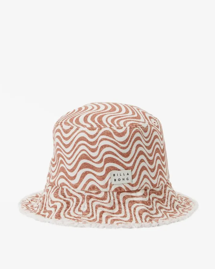 Billabong Hats and Beanies Suns Out Bucket Hat Mocha 8211 Women