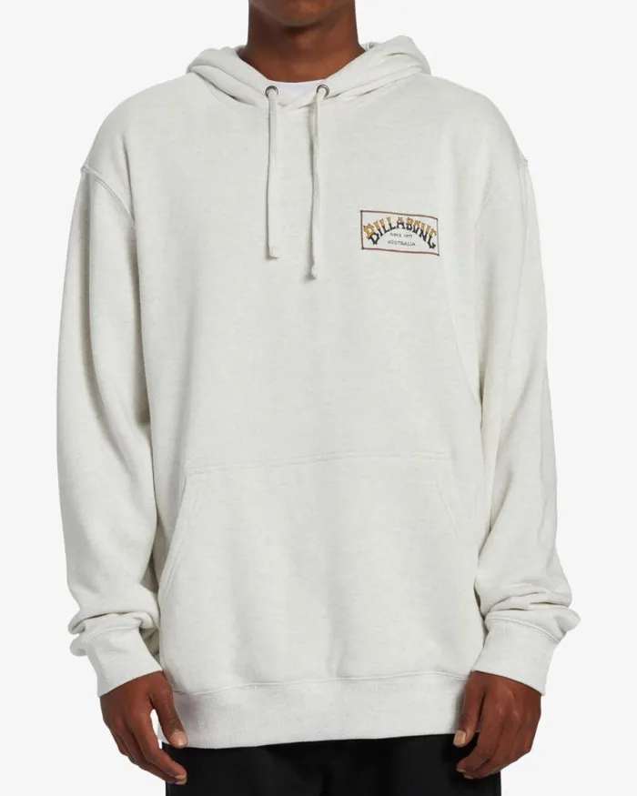 Billabong Hoodies and Fleece Short Sands Pullover Sweatshirt Light Grey Heather 8211 Men