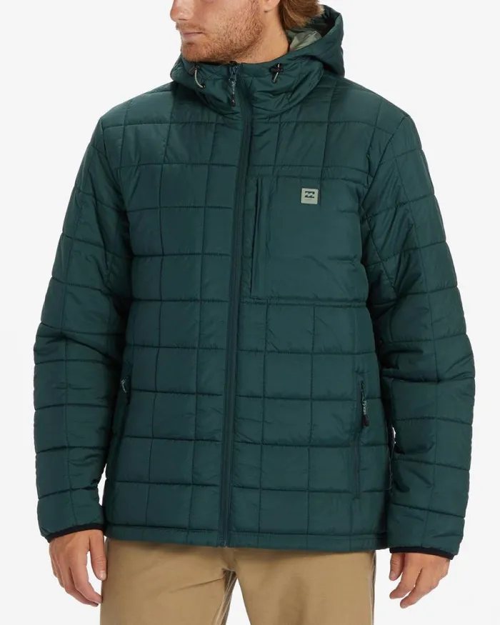Billabong Jackets ADiv Journey Puffer Jacket Dark Forest 8211 Men