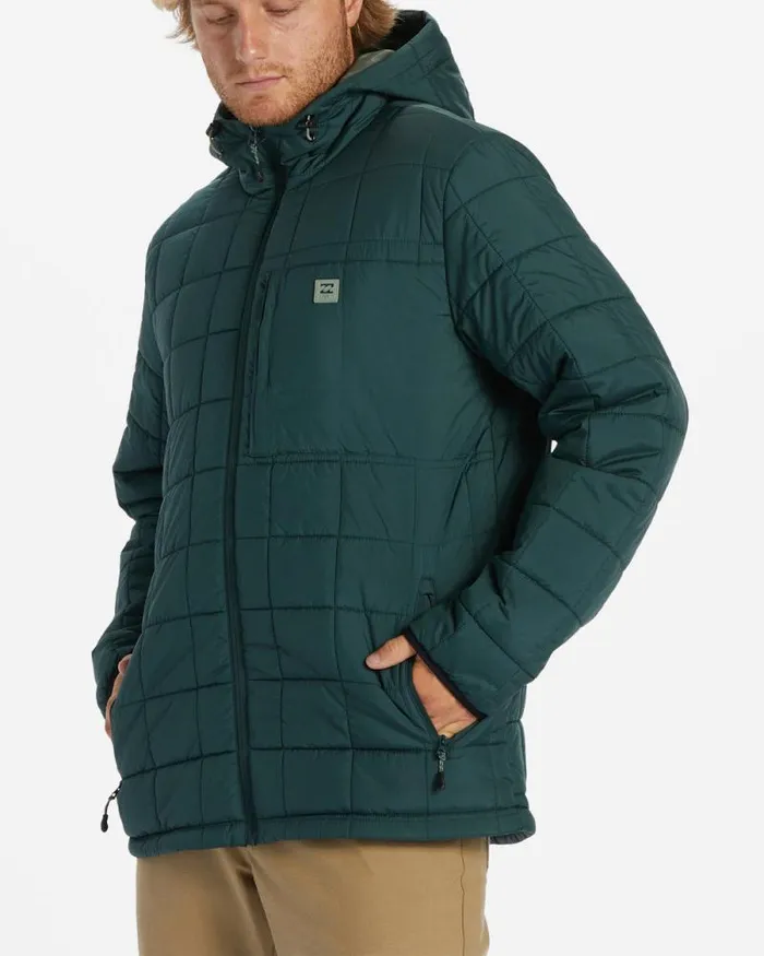 Billabong Jackets ADiv Journey Puffer Jacket Dark Forest 8211 Men Billabong Jackets ADiv Journey Puffer Jacket Dark Forest 8211 Men