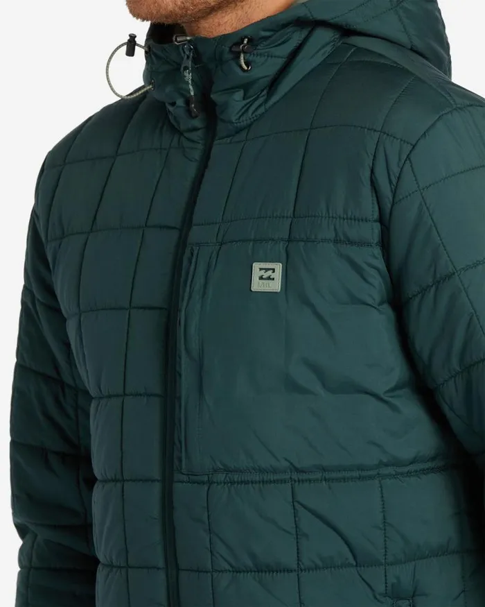 Billabong Jackets ADiv Journey Puffer Jacket Dark Forest 8211 Men Billabong Jackets ADiv Journey Puffer Jacket Dark Forest 8211 Men