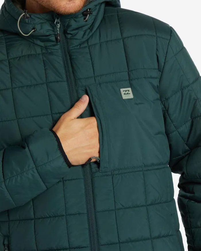 Billabong Jackets ADiv Journey Puffer Jacket Dark Forest 8211 Men Billabong Jackets ADiv Journey Puffer Jacket Dark Forest 8211 Men