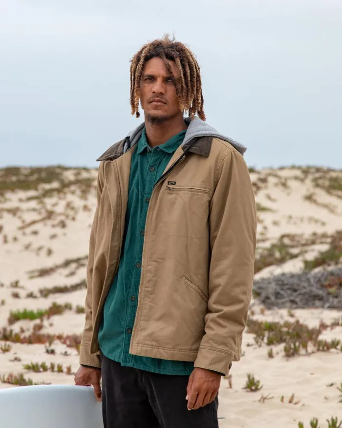Billabong Jackets Barlow Hooded Jacket Clay 8211 Men