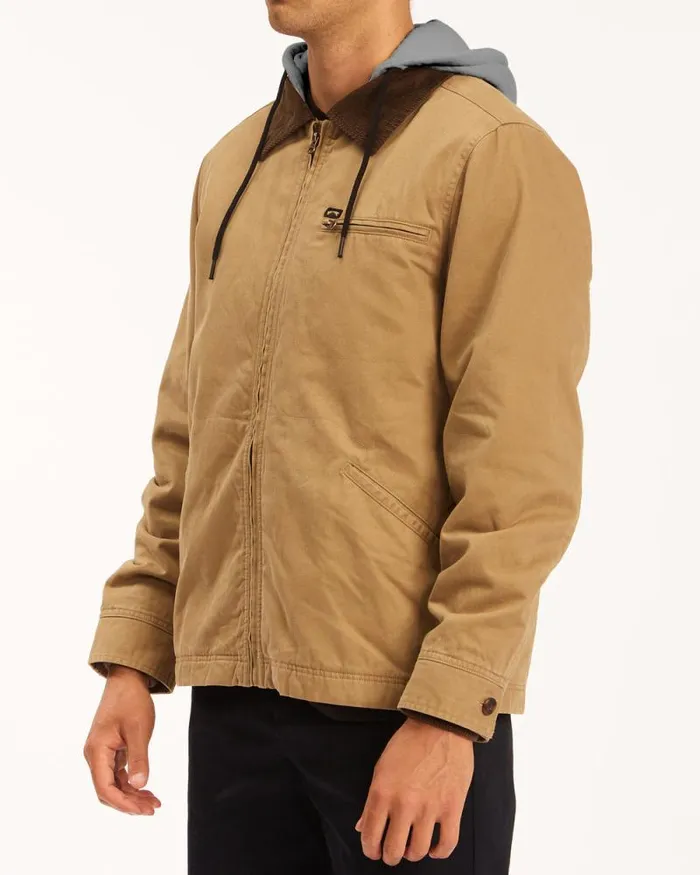Billabong Jackets Barlow Hooded Jacket Clay 8211 Men