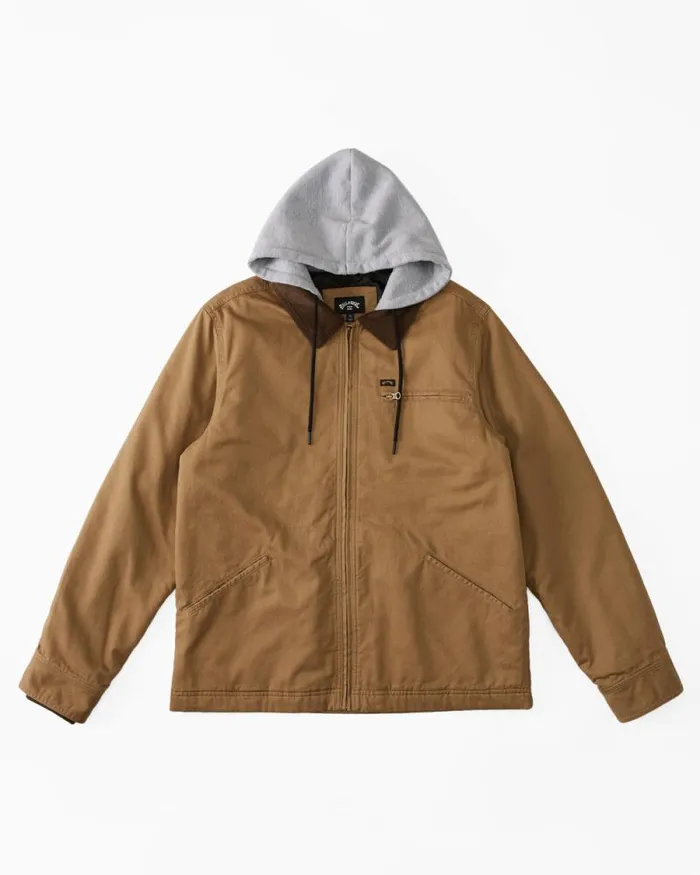 Billabong Jackets Barlow Hooded Jacket Clay 8211 Men