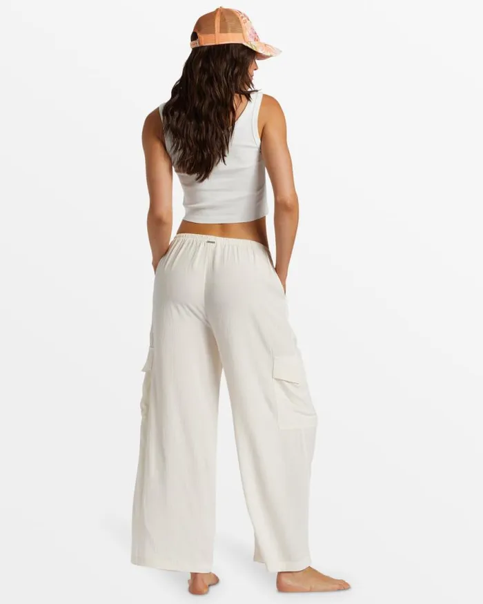 Billabong Jeans and Pants Beach Babe Beach Cargo Pants Salt Crystal 8211 Women Billabong Jeans and Pants Beach Babe Beach Cargo Pants Salt Crystal 8211 Women