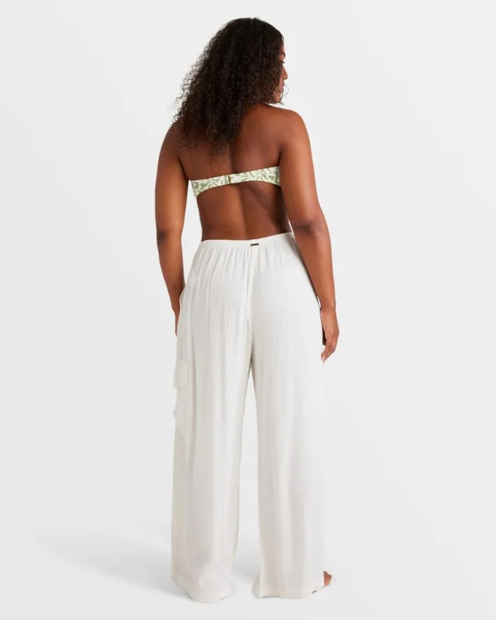 Billabong Jeans and Pants Beach Babe Beach Cargo Pants Salt Crystal 8211 Women Billabong Jeans and Pants Beach Babe Beach Cargo Pants Salt Crystal 8211 Women