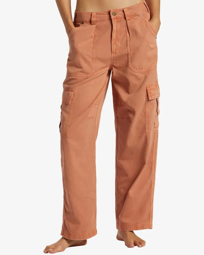 Billabong Jeans and Pants Walk Along Pants Sunburnt 8211 Women