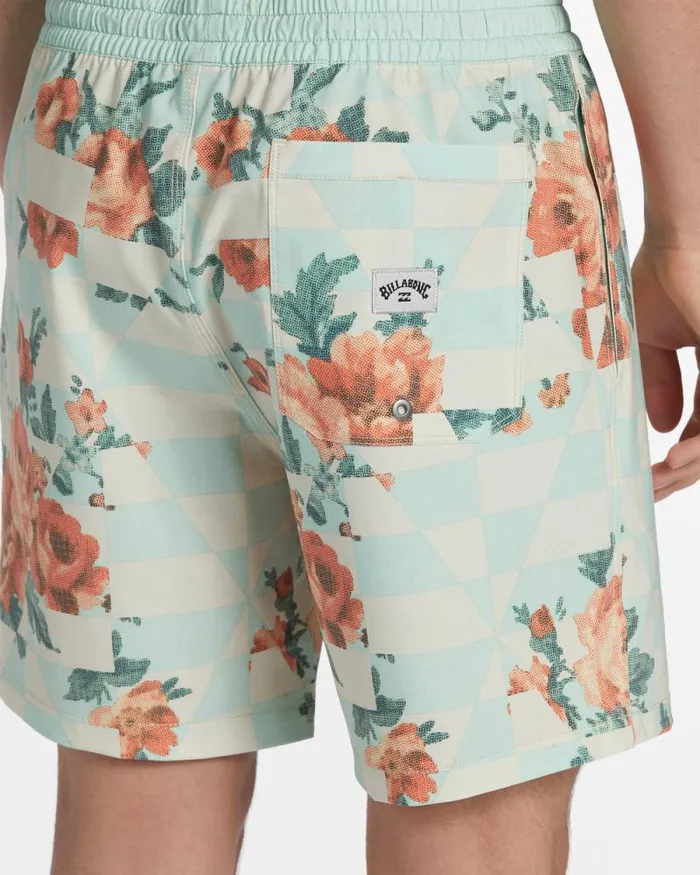 Billabong Layback Boardshorts Good Times Layback 16034 Swim Trunks Mint 8211 Men