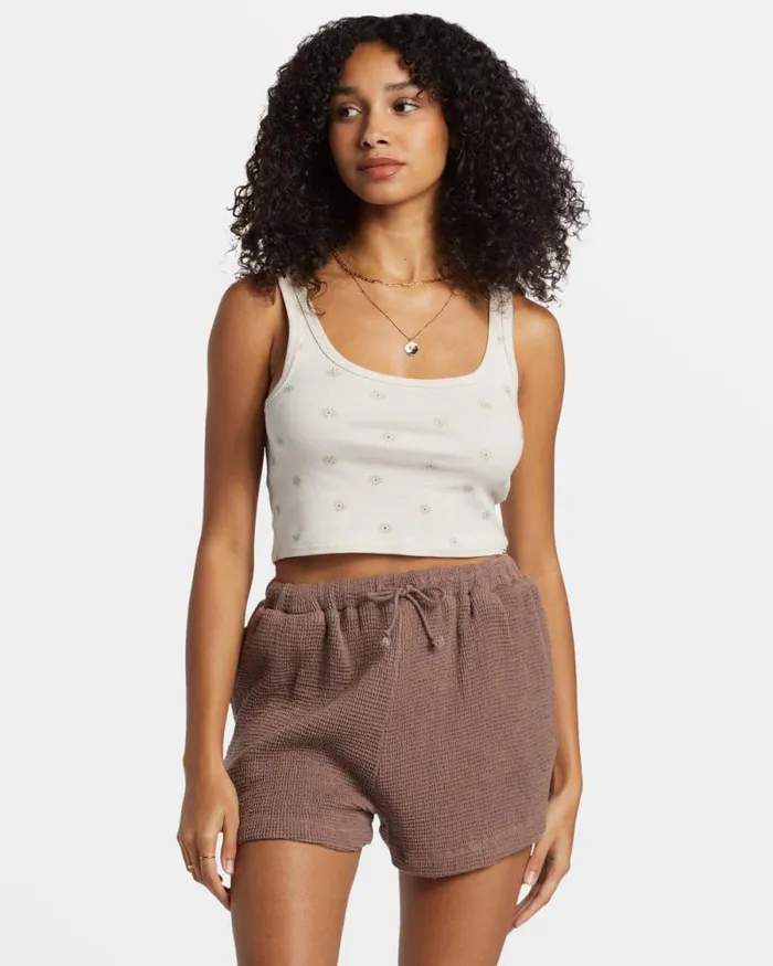 Billabong Matching Sets Odyssey Elastic Waist Shorts Kona 8211 Women