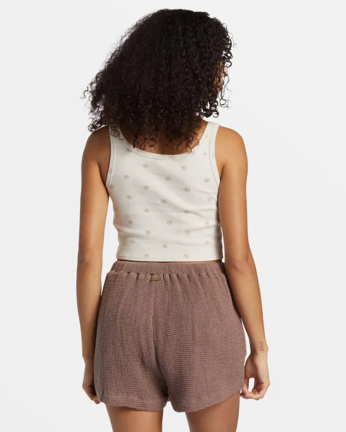 Billabong Matching Sets Odyssey Elastic Waist Shorts Kona 8211 Women