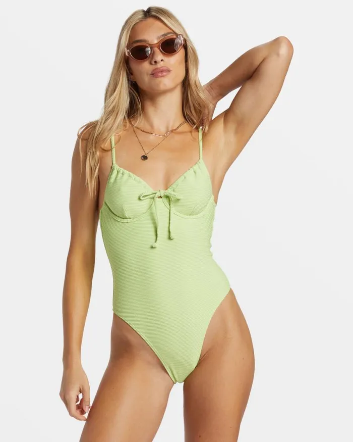 Billabong One Pieces Tanlines Ella One Piece Swimsuit Lime Zest 8211 Women Billabong One Pieces Tanlines Ella One Piece Swimsuit Lime Zest 8211 Women