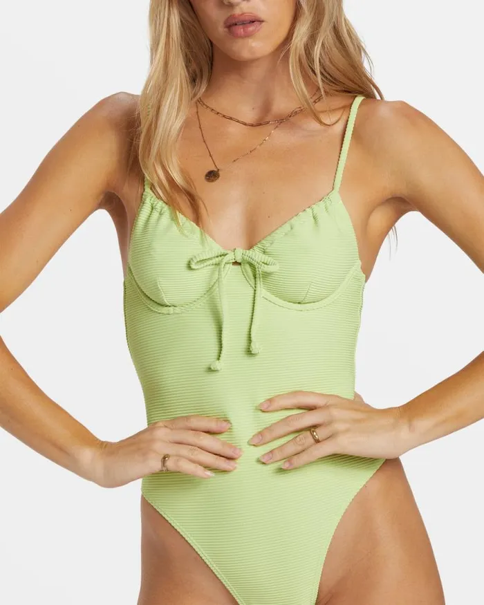 Billabong One Pieces Tanlines Ella One Piece Swimsuit Lime Zest 8211 Women Billabong One Pieces Tanlines Ella One Piece Swimsuit Lime Zest 8211 Women