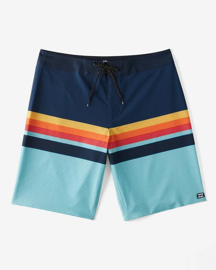 Billabong Pro Boardshorts All Day Stripe Pro 20034 Boardshorts Blue 8211 Men