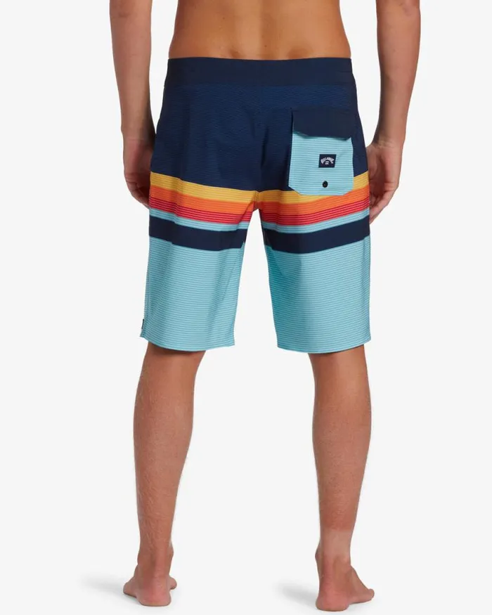 Billabong Pro Boardshorts All Day Stripe Pro 20034 Boardshorts Blue 8211 Men