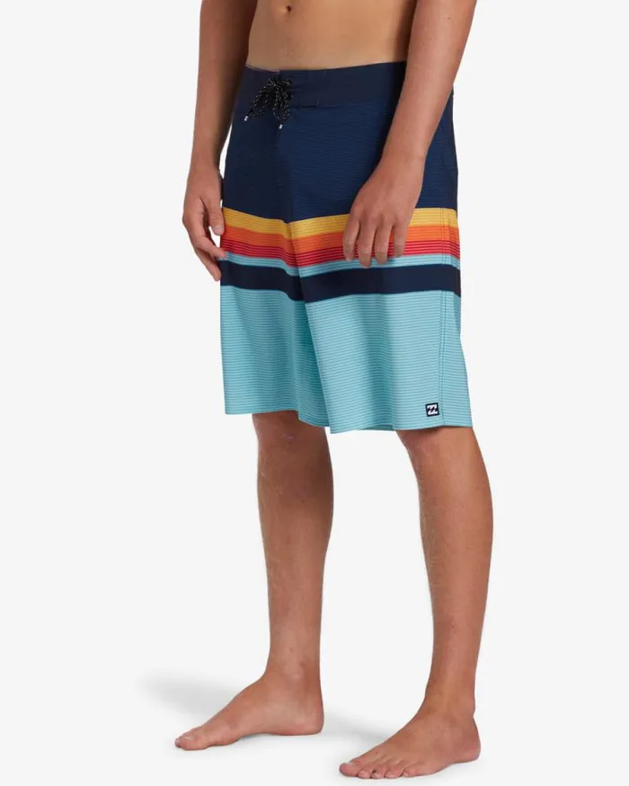 Billabong Pro Boardshorts All Day Stripe Pro 20034 Boardshorts Blue 8211 Men