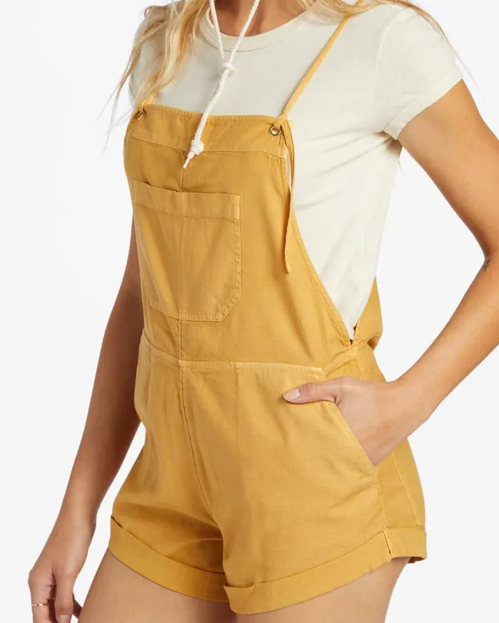 Billabong Rompers and Jumpsuits Wild Pursuit Romper Wild Honey 8211 Women Billabong Rompers and Jumpsuits Wild Pursuit Romper Wild Honey 8211 Women