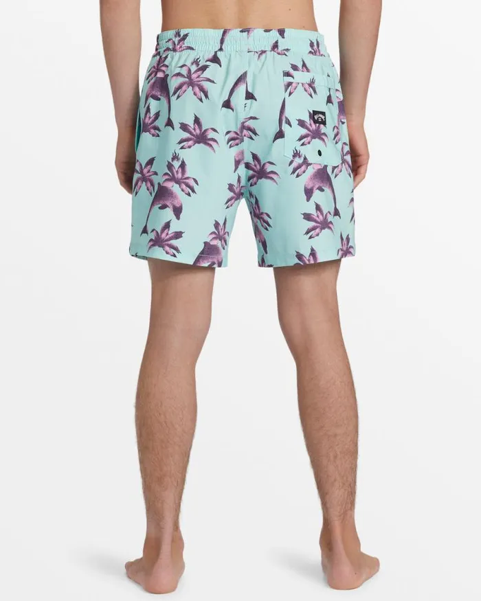 Billabong Short Length 16034 8211 175034 Good Times Layback 16034 Swim Trunks Mint 8211 Men