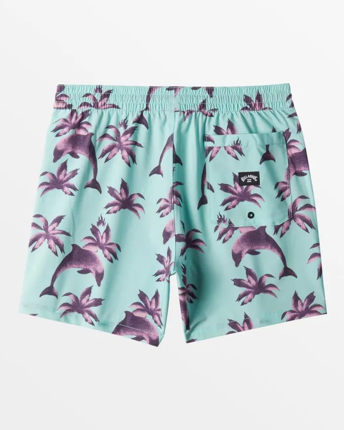 Billabong Short Length 16034 8211 175034 Good Times Layback 16034 Swim Trunks Mint 8211 Men