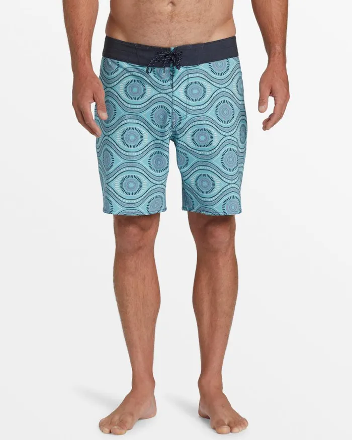 Billabong Short Length 16034 8211 175034 Good Times Pro 18034 Boardshorts Blue Haze 8211 Men
