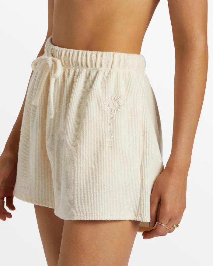 Billabong Shorts Cally Sweat Shorts Whitecap 8211 Women Billabong Shorts Cally Sweat Shorts Whitecap 8211 Women