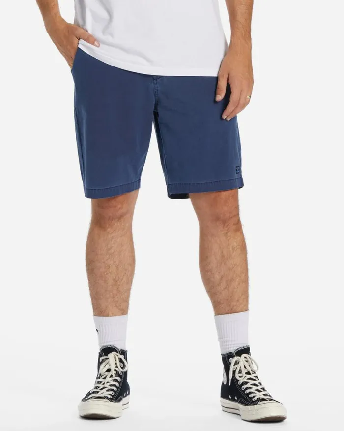 Billabong Shorts Crossfire Wave Washed 18034 Hybrid Submersible Shorts Indigo 8211 Men