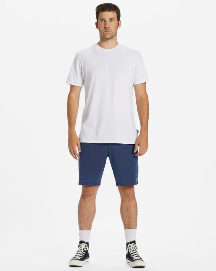 Billabong Shorts Crossfire Wave Washed 18034 Hybrid Submersible Shorts Indigo 8211 Men
