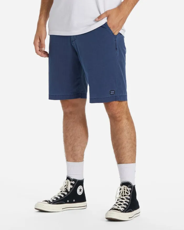 Billabong Shorts Crossfire Wave Washed 18034 Hybrid Submersible Shorts Indigo 8211 Men
