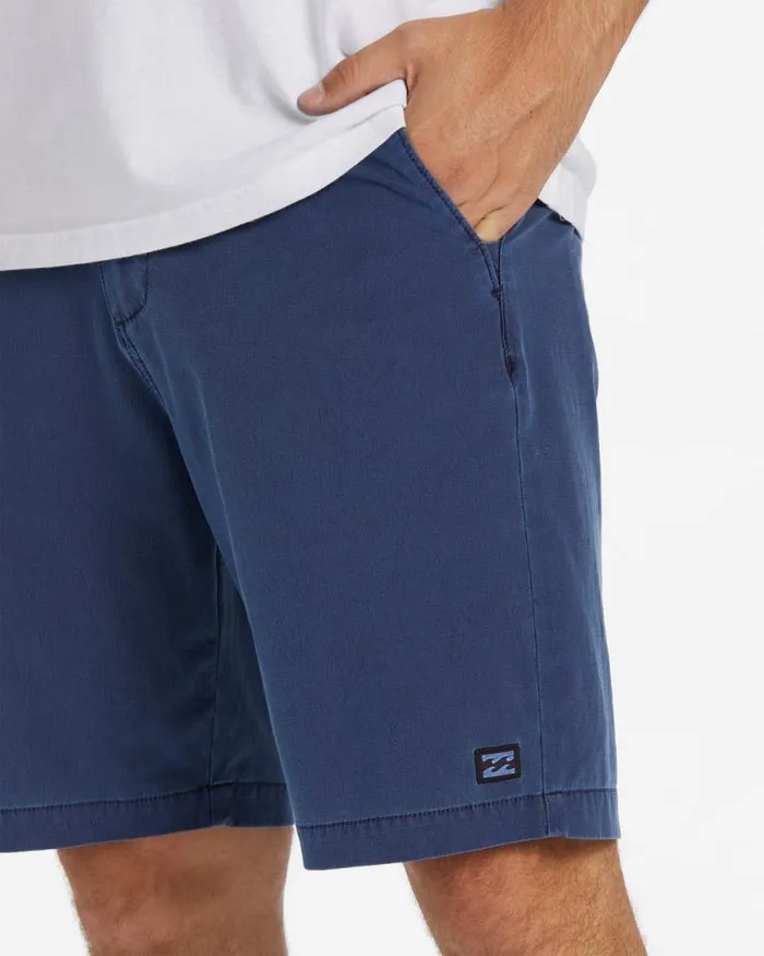Billabong Shorts Crossfire Wave Washed 18034 Hybrid Submersible Shorts Indigo 8211 Men