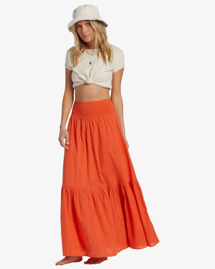 Billabong Skirts In The Palms Skirt Coral Craze 8211 Women Billabong Skirts In The Palms Skirt Coral Craze 8211 Women