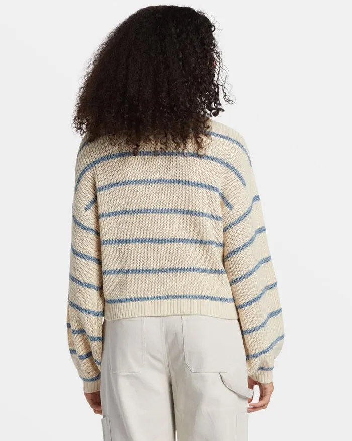 Billabong Sweaters Changing Tides Pullover Sweater Blue Shadow 8211 Women Billabong Sweaters Changing Tides Pullover Sweater Blue Shadow 8211 Women