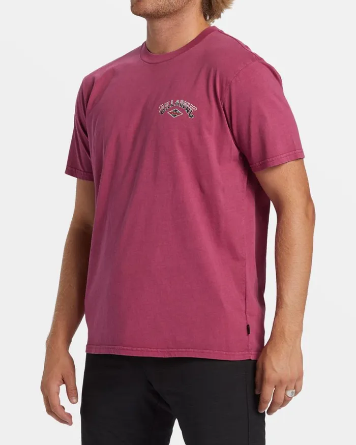 Billabong TShirts Arch Wash TShirt Jam 8211 Men Billabong TShirts Arch Wash TShirt Jam 8211 Men