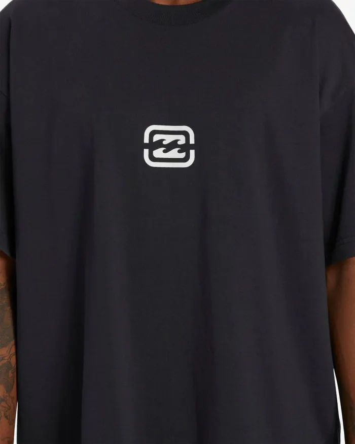Billabong TShirts Bracket Wave OG TShirt Washed Black 8211 Men Billabong TShirts Bracket Wave OG TShirt Washed Black 8211 Men