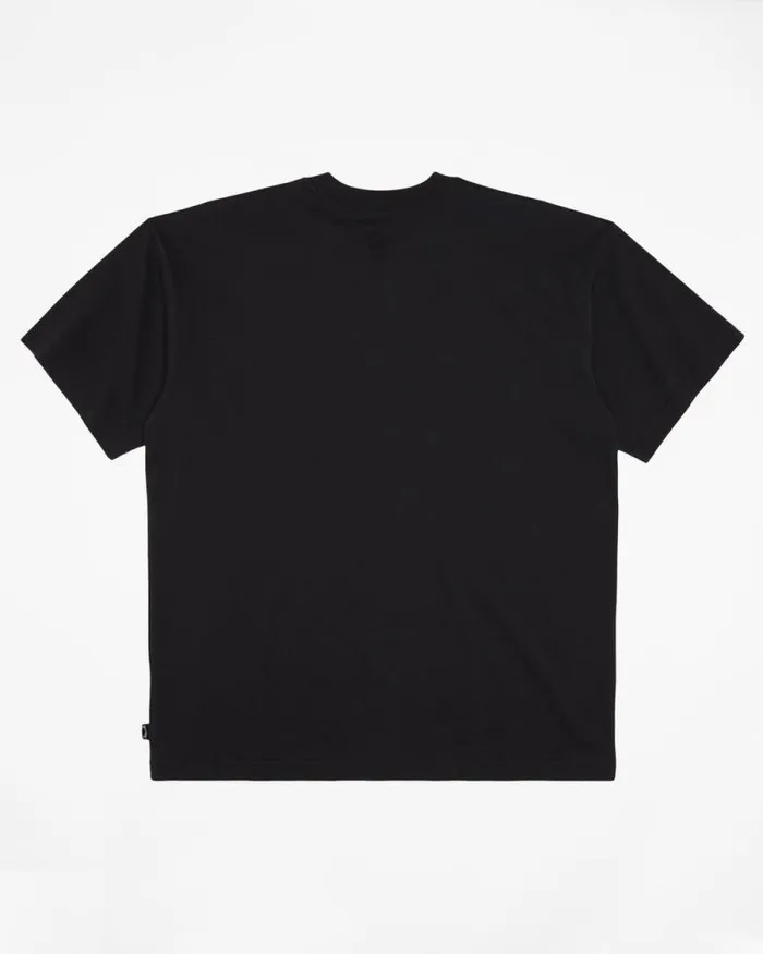 Billabong TShirts Bracket Wave OG TShirt Washed Black 8211 Men Billabong TShirts Bracket Wave OG TShirt Washed Black 8211 Men