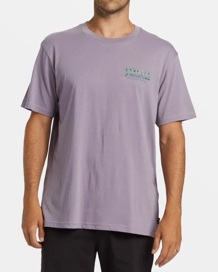 Billabong TShirts Lizard TShirt Purple Ash 8211 Men Billabong TShirts Lizard TShirt Purple Ash 8211 Men
