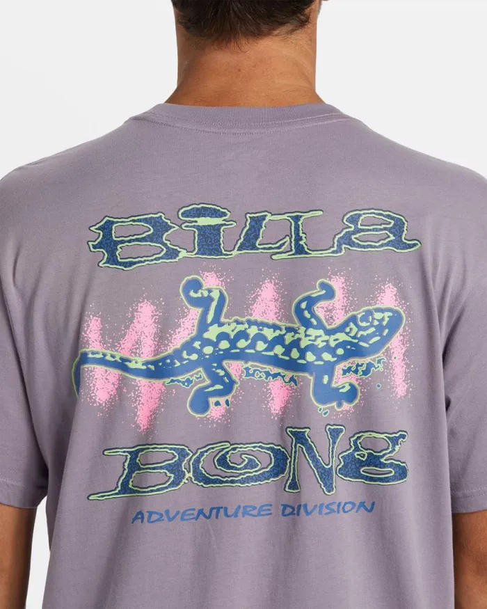 Billabong TShirts Lizard TShirt Purple Ash 8211 Men Billabong TShirts Lizard TShirt Purple Ash 8211 Men