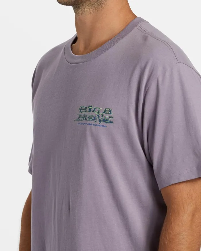 Billabong TShirts Lizard TShirt Purple Ash 8211 Men Billabong TShirts Lizard TShirt Purple Ash 8211 Men
