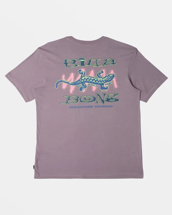 Billabong TShirts Lizard TShirt Purple Ash 8211 Men Billabong TShirts Lizard TShirt Purple Ash 8211 Men